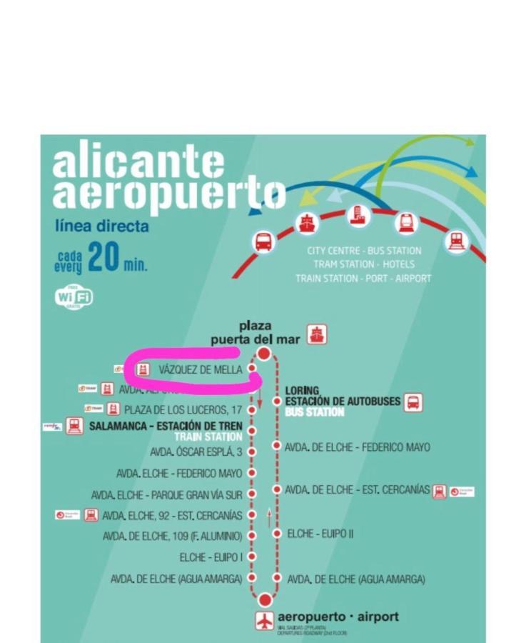 Comfortable Carolina En Alicante Luaran gambar